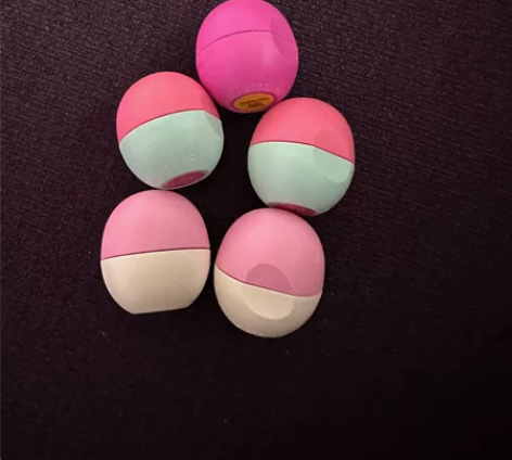 eos润唇膏7个装拆板出的，自己自用了两个...