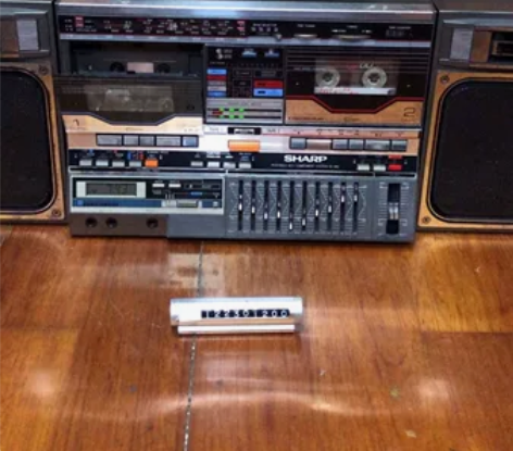 声音很好的SHARP夏普GF-888收录机...