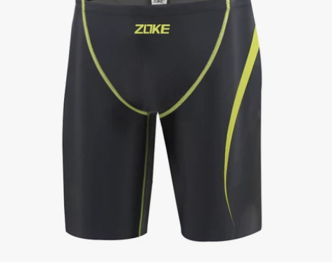 ZOKE洲克潮泳裤男防尴尬五分游泳裤男士套...