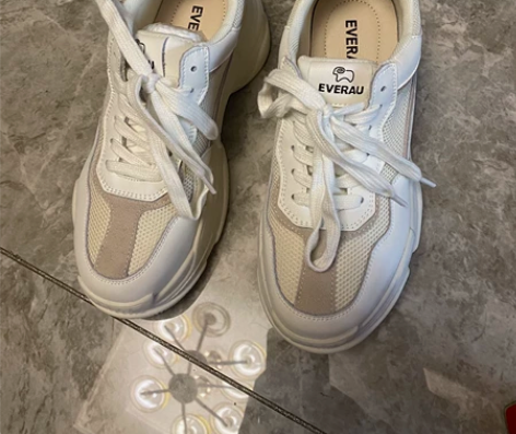 everau女士厚底增高运动鞋 感兴趣的话...