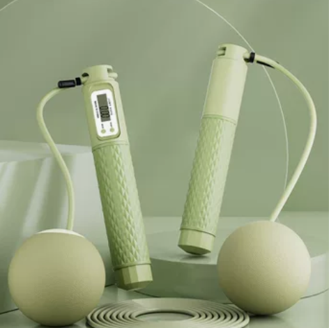 全新！大球无绳跳绳健身减肥运动燃脂专用男女...