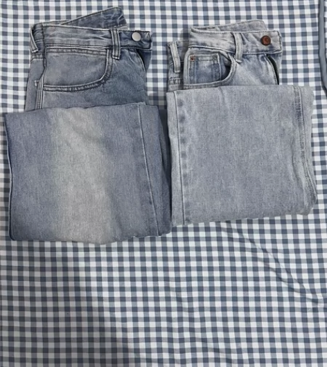 干净无损牛仔裤 2条打包 M码 感兴趣的话...