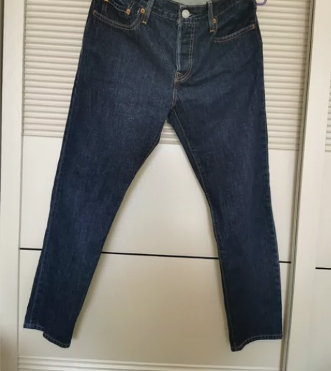 李维斯中性休闲牛仔裤，腰围77，裤长91，...