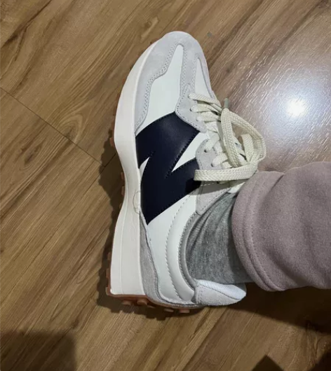 出双新百伦NB327新百伦元祖灰男女同款 ...