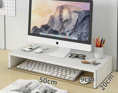 办公室电脑增高架收纳盒台式显示器屏桌面整理...