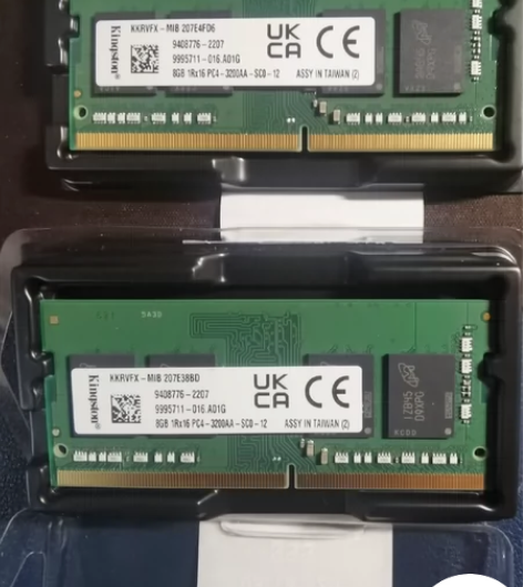 自用DELL笔记本升级, 拆机内存,Kin...