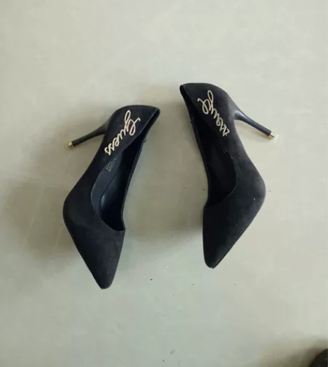 女高跟单鞋(38码包邮)旧二手鞋女高跟鞋尖...