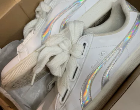 camel骆驼女镭射板鞋,当时淘宝三百多买...