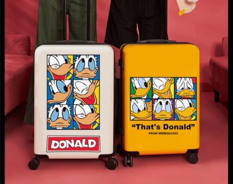 涂鸦行李箱女学生小清新卡通拉杆箱可爱密码箱...