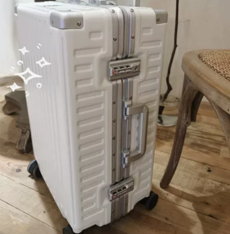 镁合金行李箱拉杆箱旅行箱托运密码箱合金包角...