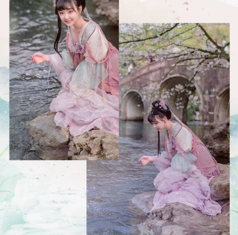 汉服出租栗织堂洛神出租，华裳盛典走秀款洛神...