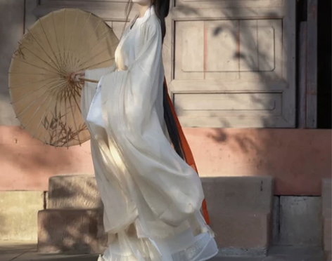 神明少女汉服原创魏晋广袖流仙裙交领古装仙气...