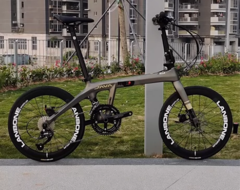 JAVA折叠自行车碳纤维折叠车18变速双碟...