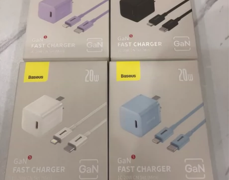 倍思 GaN5氮化镓手机充电器PD20W快...