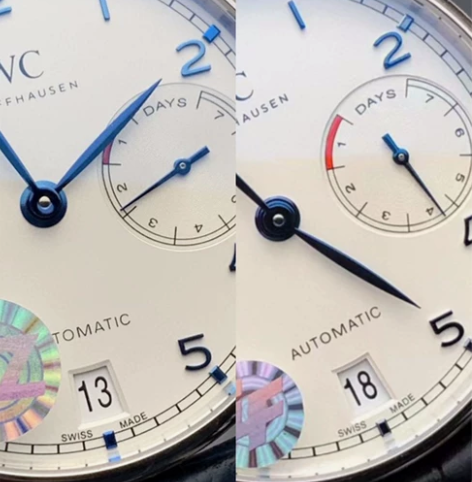 鉴定万国葡萄牙系列AZ葡七真假ZF葡七葡7...