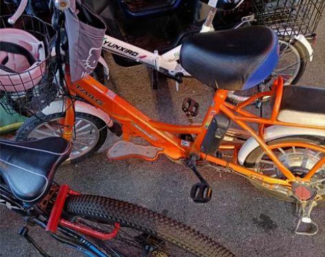 台铃电动自行车，锂电池，48伏，能骑15公...