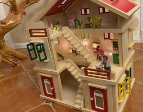 女孩diy小屋别墅公主房子玩具拼装儿童木制...