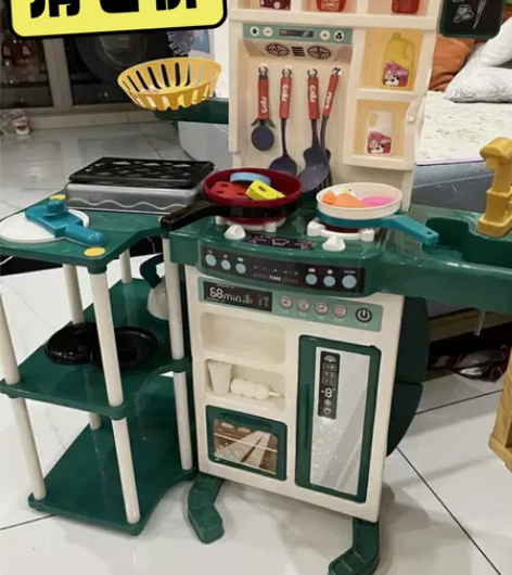 〔亏本清货价〕过家家厨房玩具套装仿真厨具做...