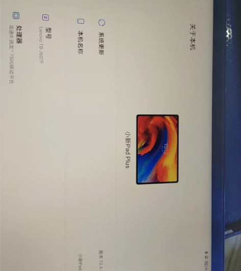 Lenovo/联想 联想 小新 Pad P...