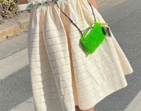 SHUSHU设计师TONG吊带法式渡假甜美...