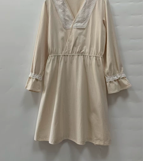 全新 纯棉睡裙女可爱复古宫廷风长袖睡衣裙子...