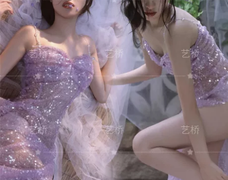 2022新款影楼网红纯欲私房写真摄影主题服...