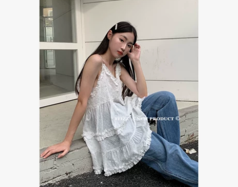 FEIZZ 宽松吊带背心女内搭美背网红夏季...