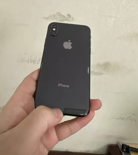 上大学的时候，我爸给我买的iPhoneX，...