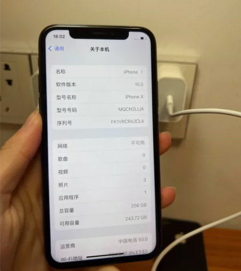 iPhoneX 256G 美版全网通 无锁...