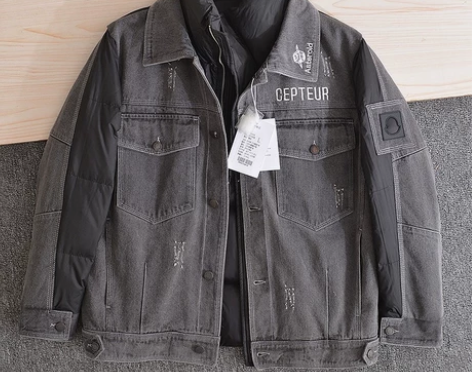 反季清仓!假两件设计!80绒!冬季男士休闲...