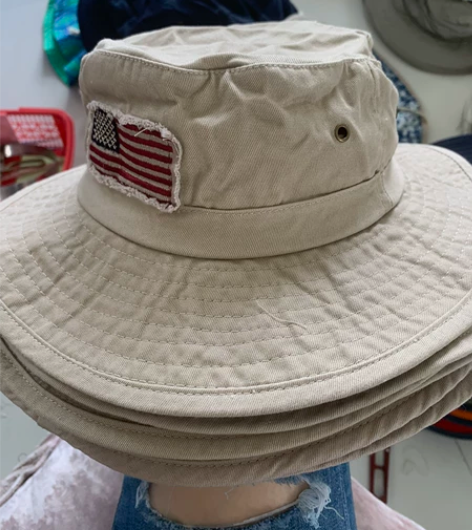 外贸尾货 水洗帽 防晒帽 遮阳帽 盆帽 钓...