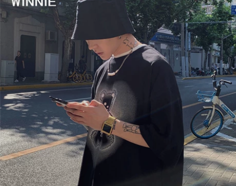 Winnie Lee大头围渔夫帽男夏季防晒...