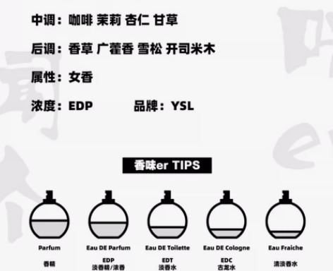 YSL圣罗兰奥飘茗黑鸦片渣女香EDP女士浓...