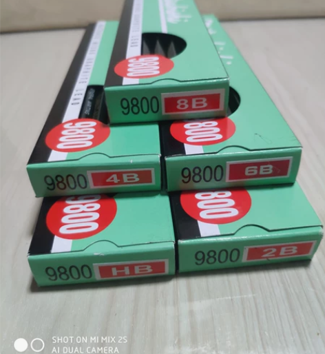 全新正品日本三菱9800铅笔 美术专用绘画...