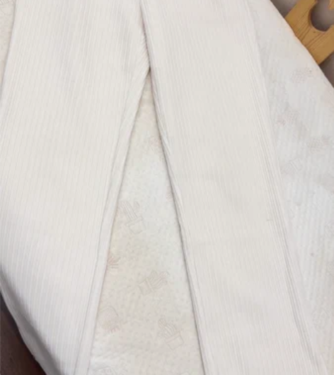 加绒开衩直筒裤 裤长103厘米 m码 80...