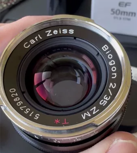 蔡司biogon F2.0 35mm ZM...
