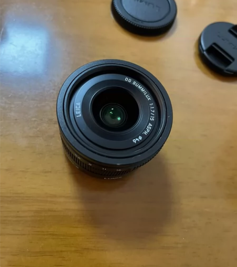 m43松徕15 1.7镜头 闲置中，箱说全...