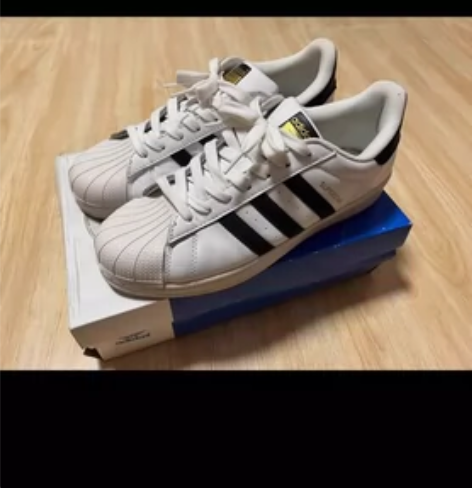adidas阿迪贝壳头 43码内长275，...