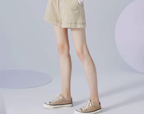 Puella高腰短裤女装韩版潮时尚短款阔腿...
