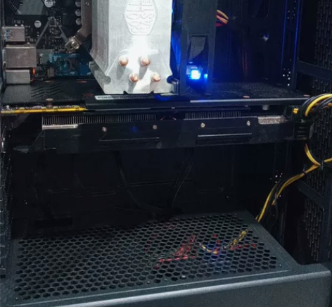 处理器i5 9400f配七彩虹GTX108...