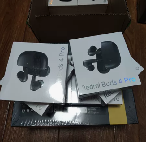 红米蓝牙耳机buds4pro黑色全新未拆封...