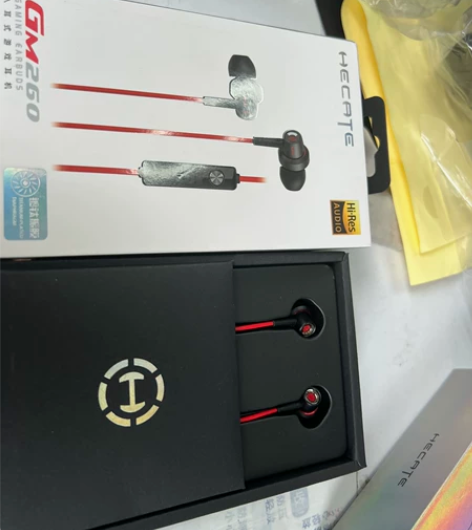 漫步者GM260电竞耳机入耳式有线高音质手...