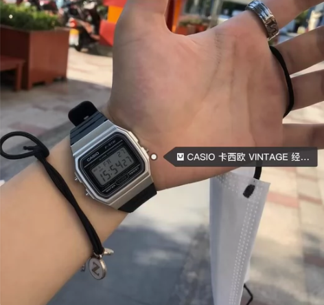 casio 得物买的 绝对正品 没戴几次就...