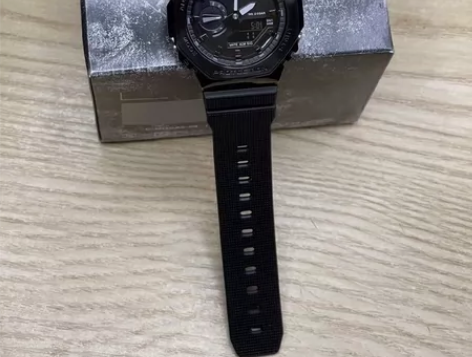 卡西欧黑武士，几乎全新，原1188入手 感...