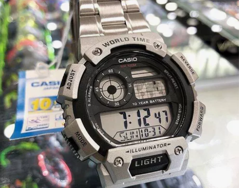 【电池用十年】新款CASIO卡西欧AE-1...