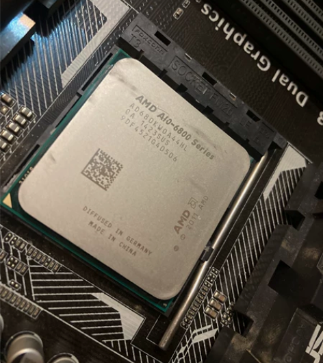 拆机AMD 6800k CPU加主板套装，...