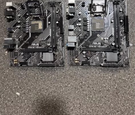 2张华硕H510M-F主板 标价为单张价格...