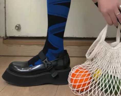 网红同款2020夏季新款复古玛丽珍鞋女松糕...