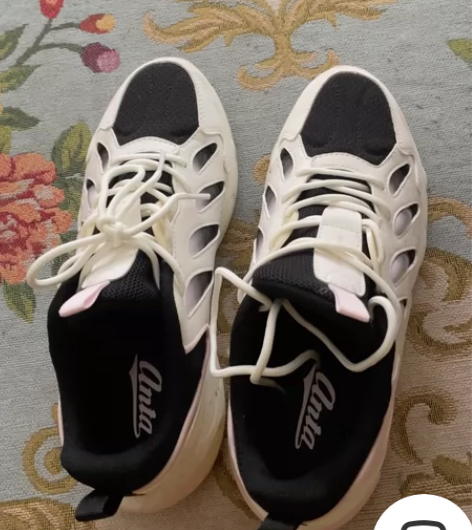 安踏女鞋 37 老爹鞋  非全新