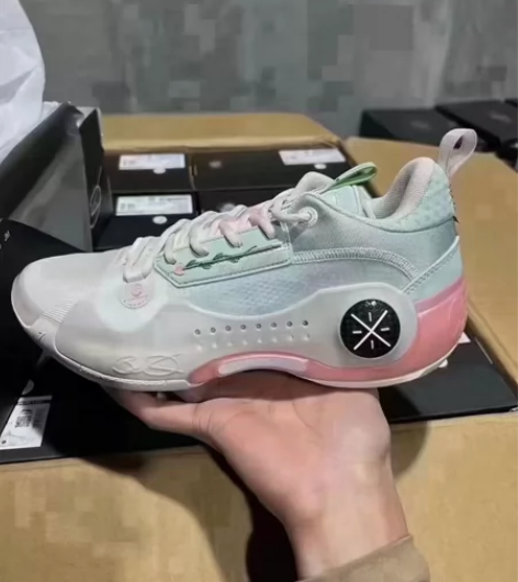 李宁韦德知道10篮球鞋情人节 全新原盒涂码...